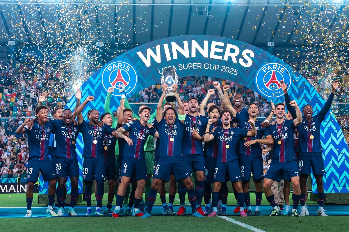 Le PSG décroche la Supercoupe d’Europe