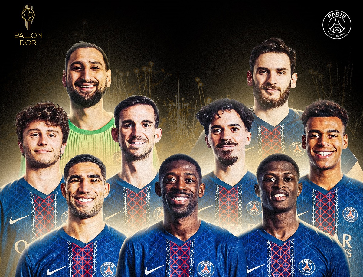 9 Parisiens dans la course au Ballon d’Or 2025