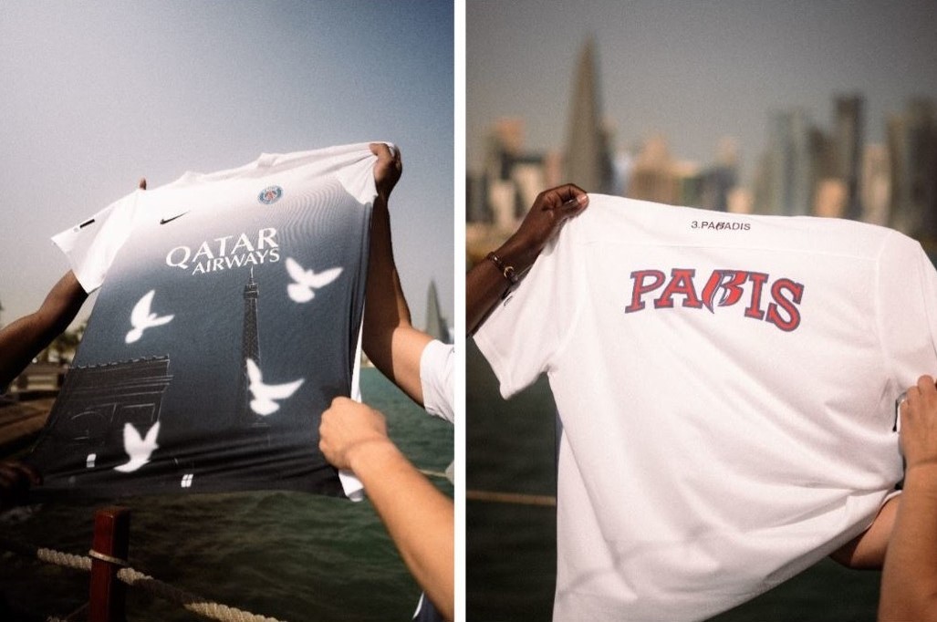 Le PSG dévoile un nouveau maillot signé 3.Paradis