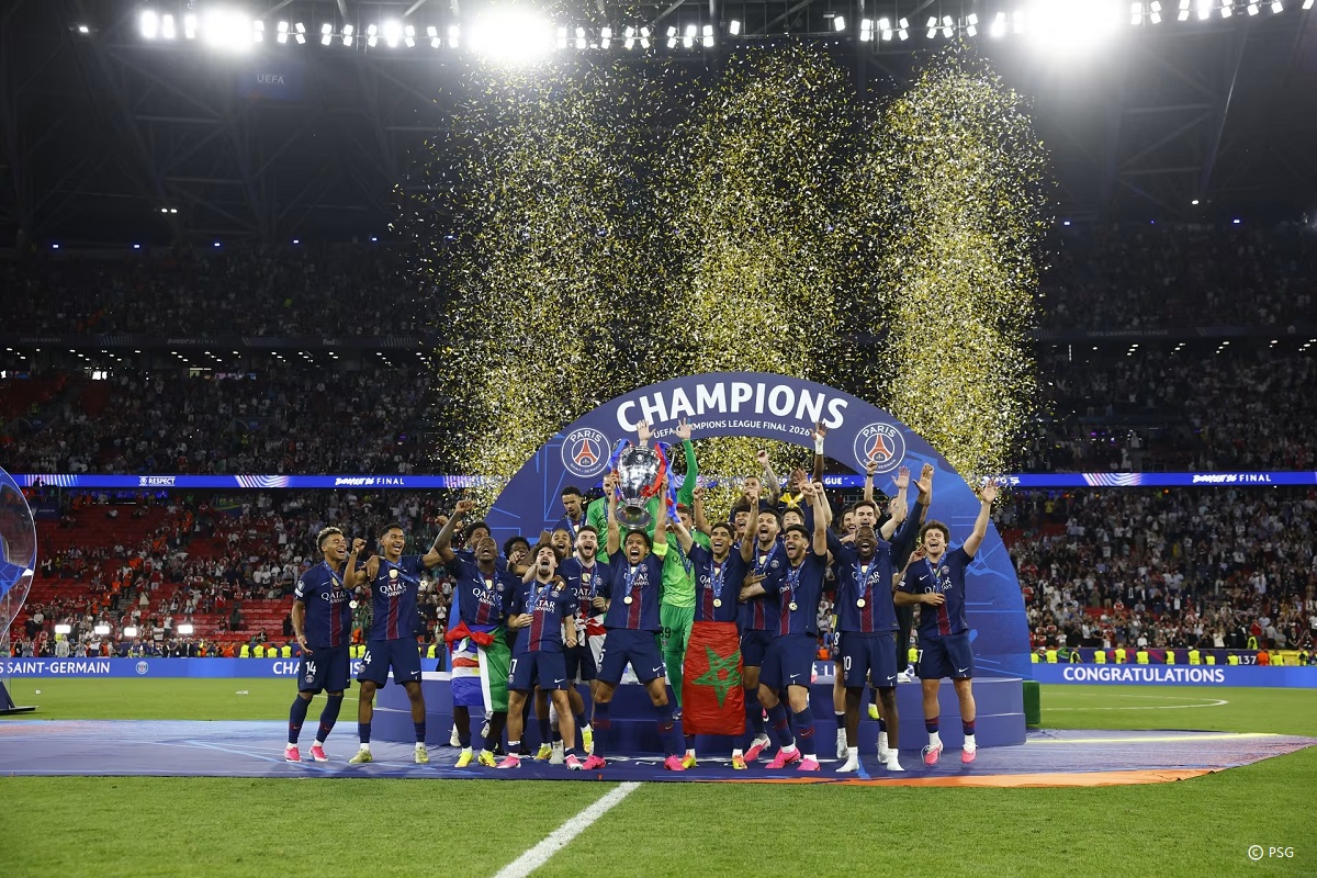 Ligue des champions : le PSG remporte un deuxième titre !
