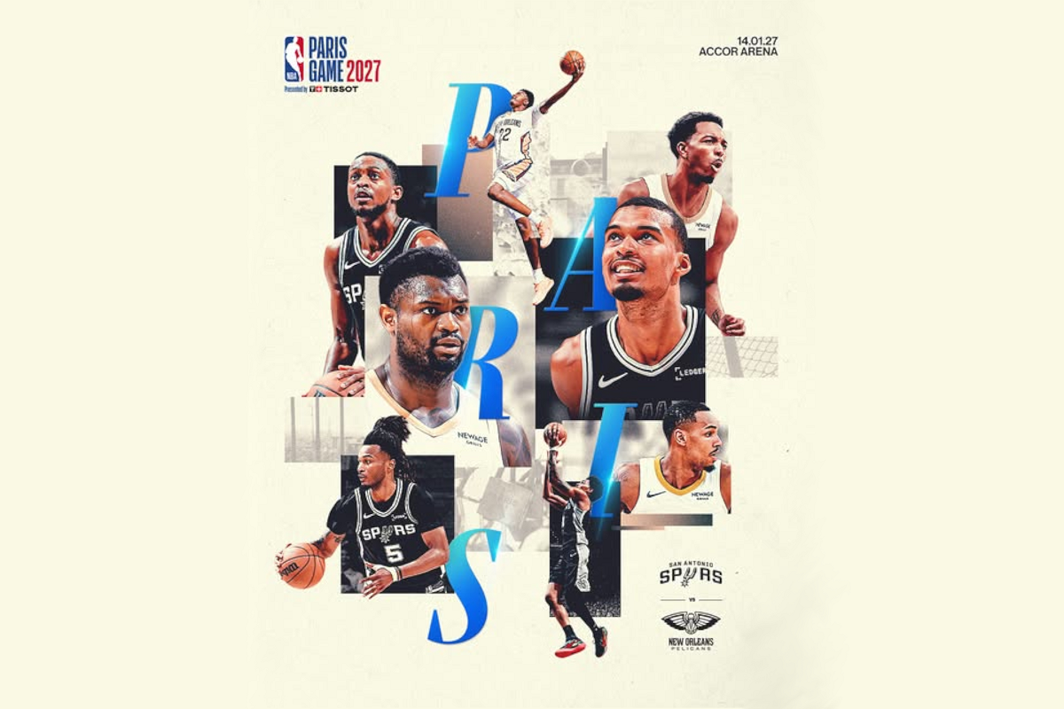 NBA Paris Game 2027 : les Spurs affronteront les Pelicans en janvier