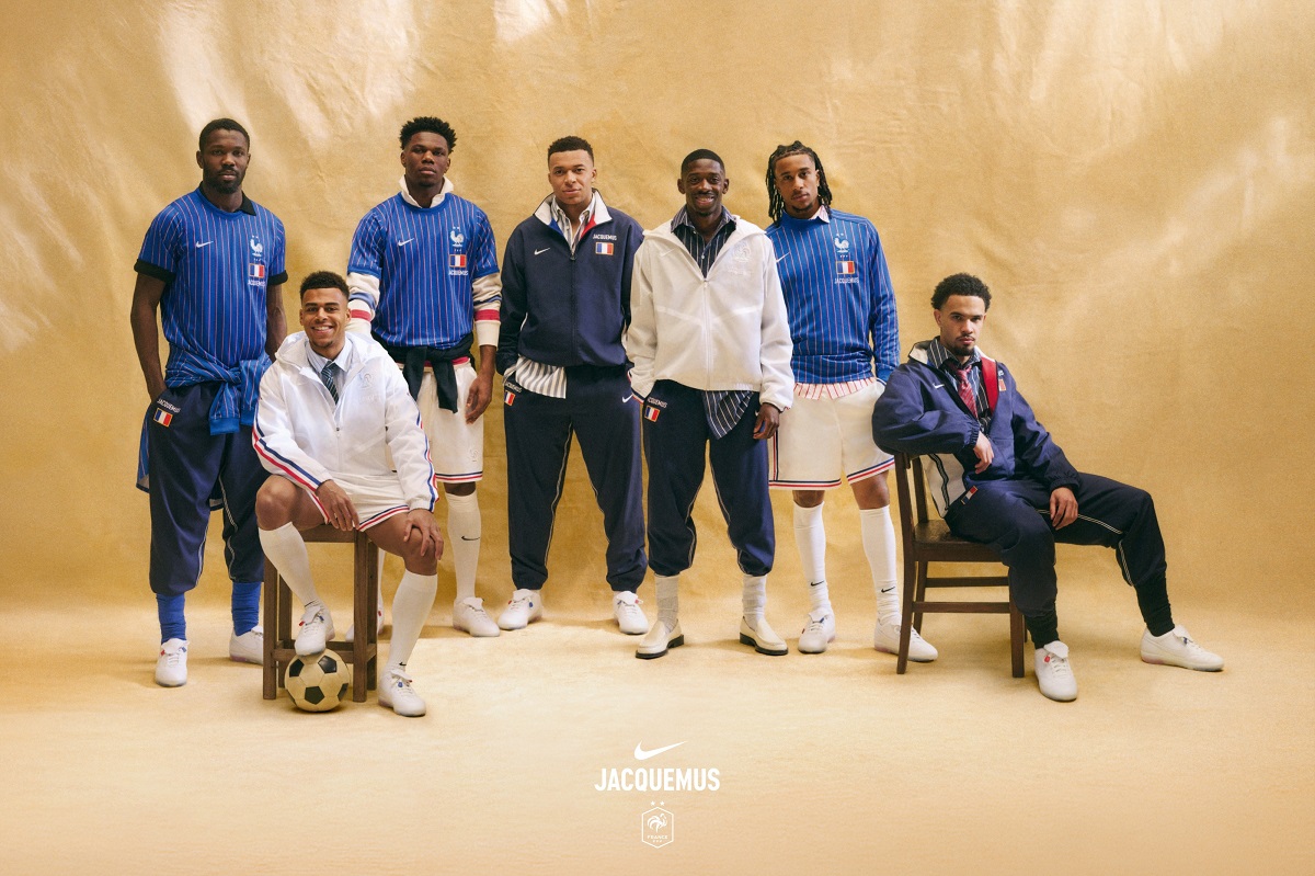 Jacquemus signe une collection pour les Bleus avec Nike et la FFF
