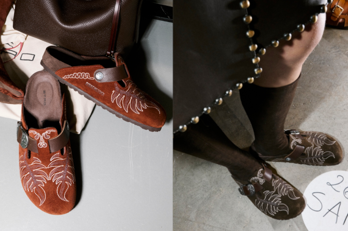 Etro et Birkenstock dévoilent leur collaboration pour l’automne